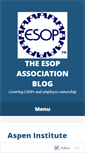 Mobile Screenshot of esopassociationblog.org